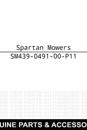 Spartan Mowers 439-0491-00-P11 Gas Tank Console Bracket Weekend Sale