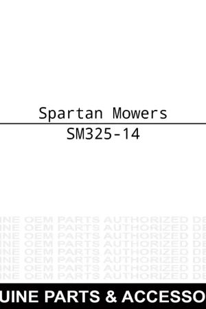 Spartan Mowers 325-14 HH Screw Big Sale