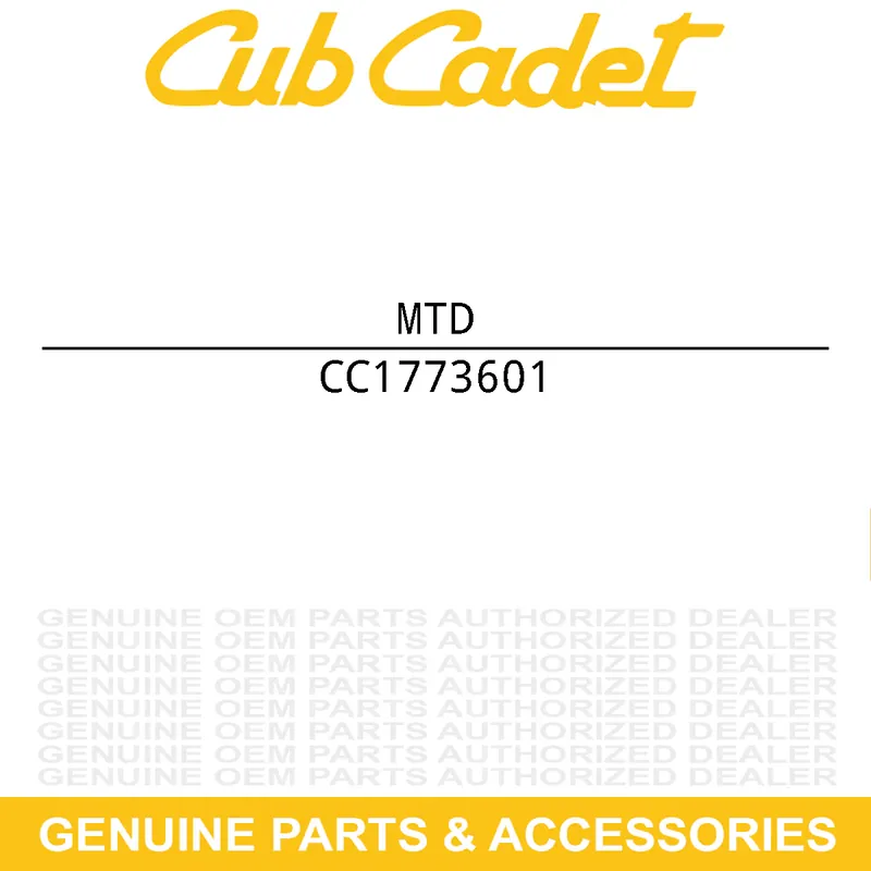 MTD 1773601 Drive Belt 38" Deck Trending
