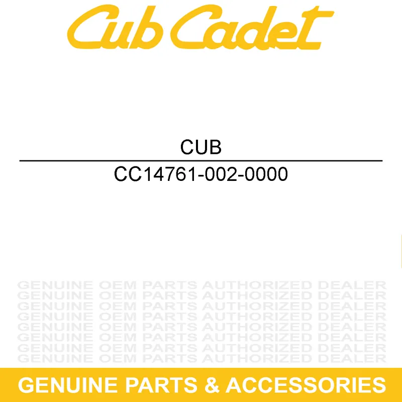 Cheap CUB CADET 14761-002-0000 SPRING-INNER VALVE