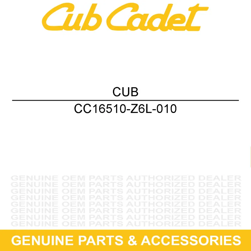 Budget CUB CADET 16510-Z6L-010 Governor Assembly