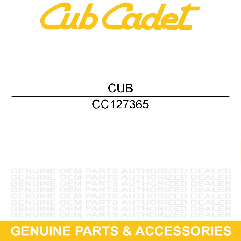 Special Offer CUB CADET 127365 Light Kit