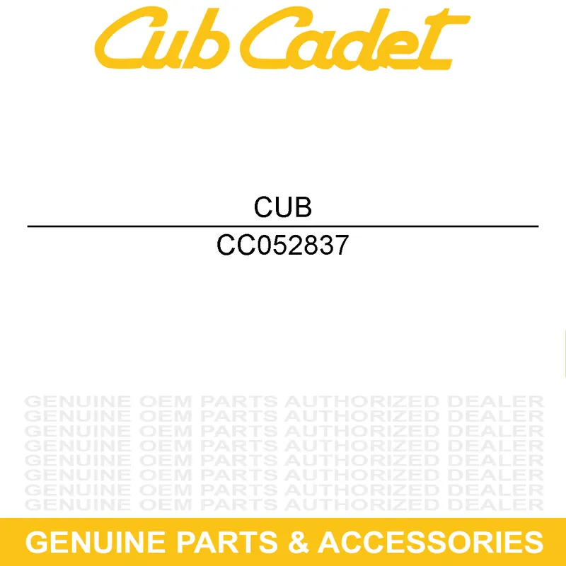 Special Offer CUB CADET 052837 Screw