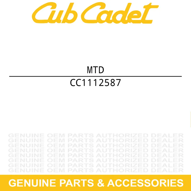 MTD 1112587 PIN CLEVIS Trusted Brand