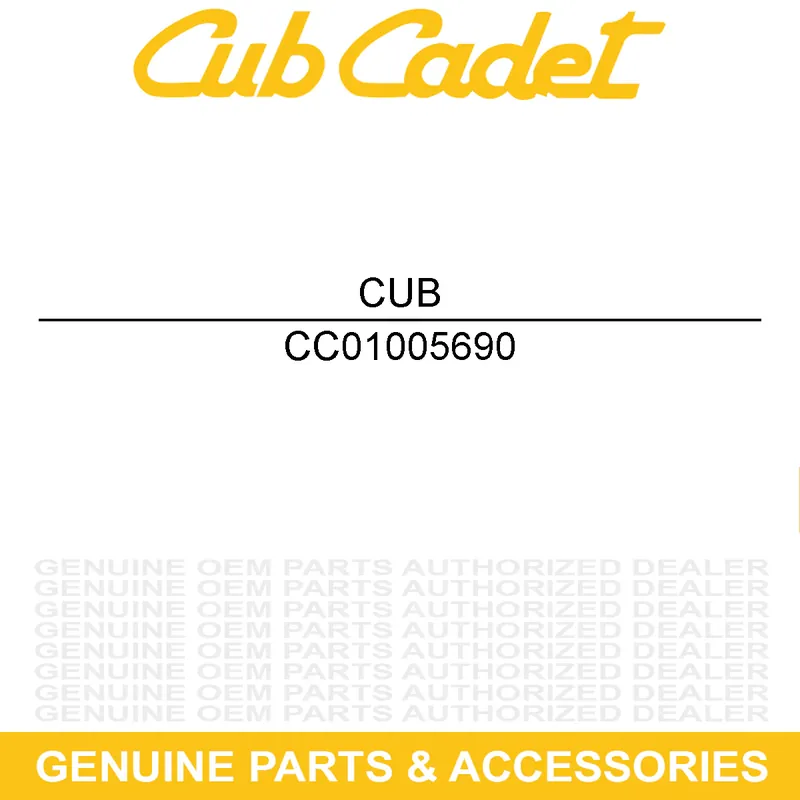 New Release CUB CADET 01005690 ROD-IDLER TENSION