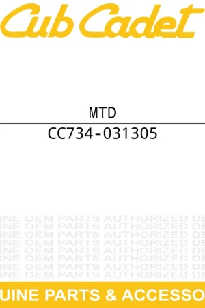 Weekend Sale MTD 734-031305 WHEEL ASM-10" X 2.