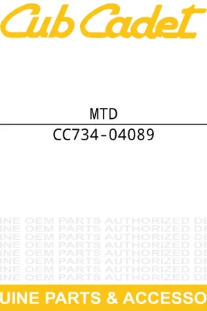 Trusted Brand MTD 734-04089 WHL ASM COMP 12X 1