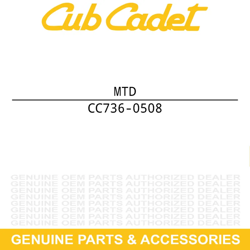 Don't Miss Out MTD 736-0508 WASHER-INT LOCK