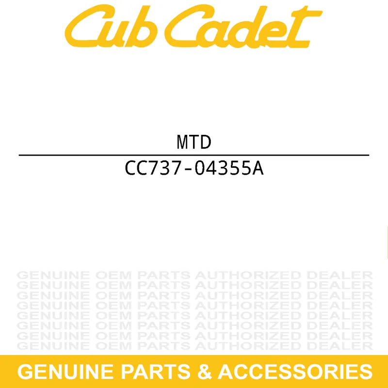 MTD 737-04355A CAP-END Sale