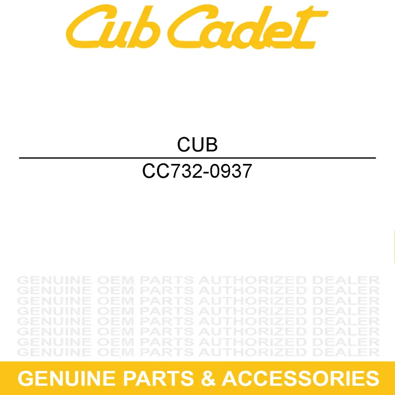 Big Sale CUB CADET 732-0937 SPRING-COMPRESSION