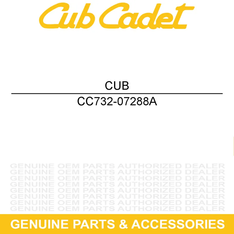 Low Price CUB CADET 732-07288A SPRING-EXTENSION