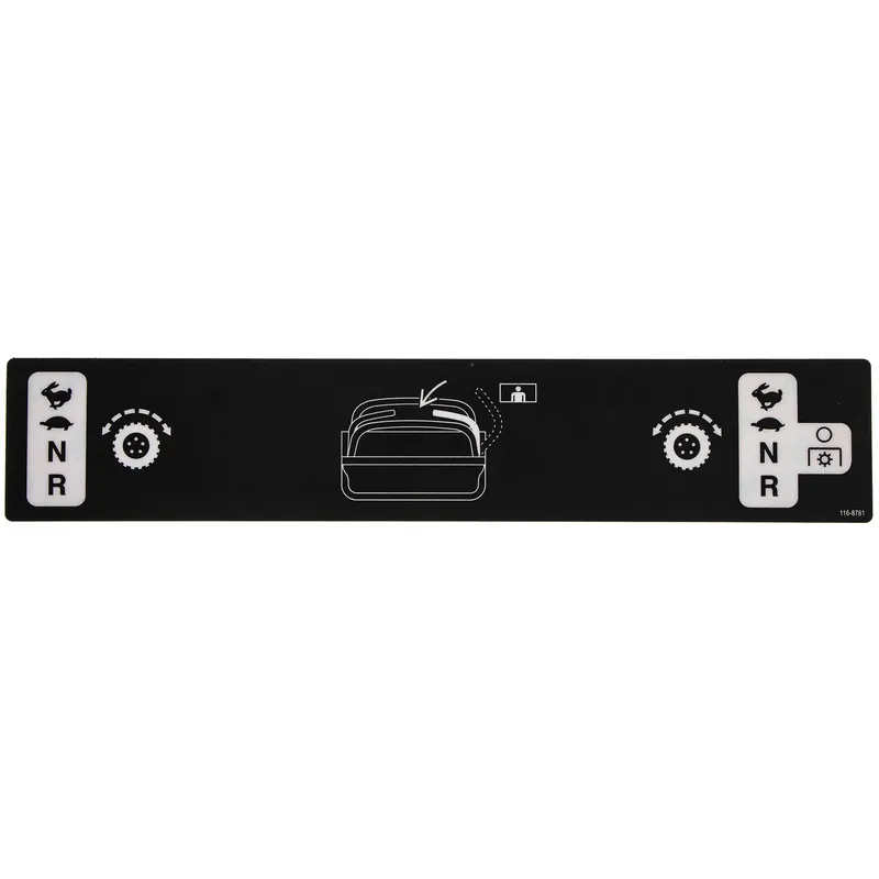 Exmark 116-8781 Motion Control Decal Authentic