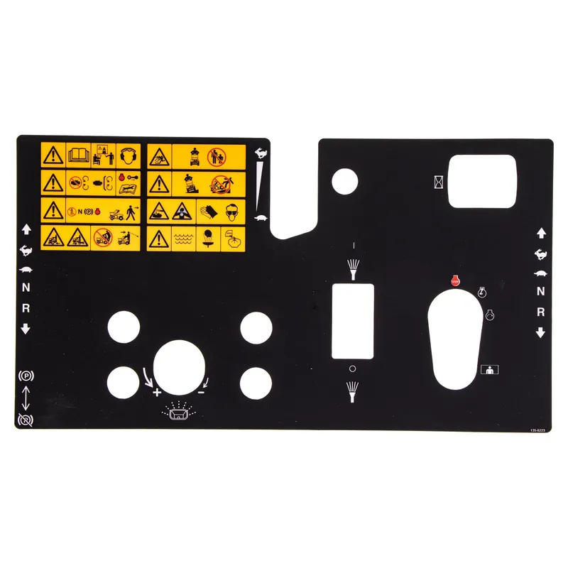 Weekend Sale Exmark 135-6223 Control Panel Decal