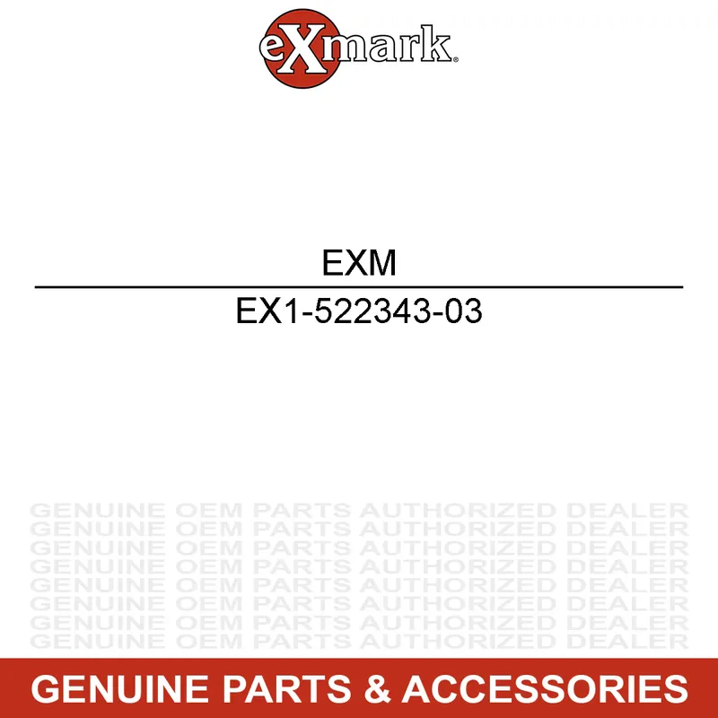 Sale Exmark 1-522343-03