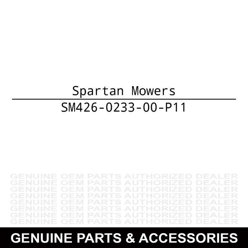 Spartan Mowers 426-0233-00-P11 2018-2019 Float Seat Plate Shop Now
