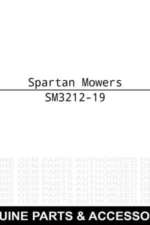 Authentic Spartan Mowers 3212-19 SCREW-HH
