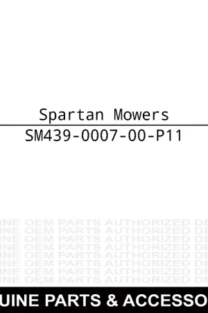 Weekend Sale Spartan Mowers 439-0007-00-P11 Grey Floorboard