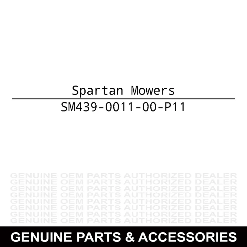 Spartan Mowers 439-0011-00-P11 Arm Pad Mounting Bracket High Quality