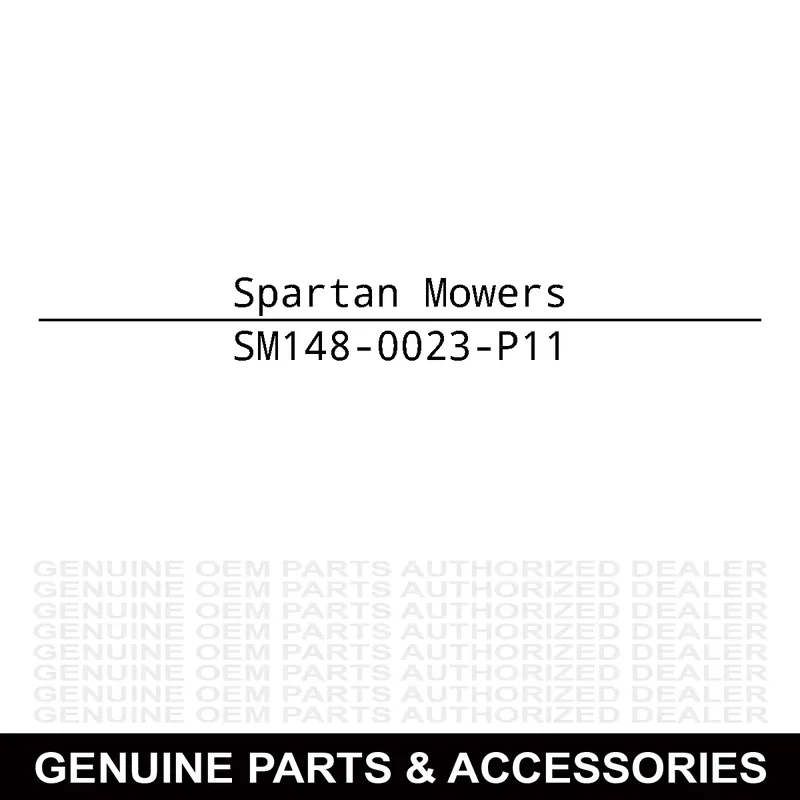 Factory Price Spartan Mowers 148-0023-P11 Grey Front Plate
