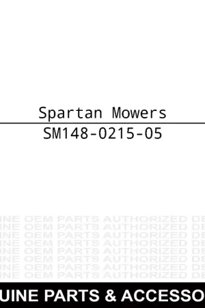 Spartan Mowers 148-0215-05 Painted Black 61 Deck Assembly New Release