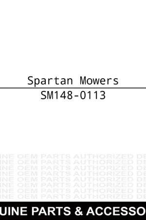 Spartan Mowers 148-0113 M20 Spring Washer Must Have