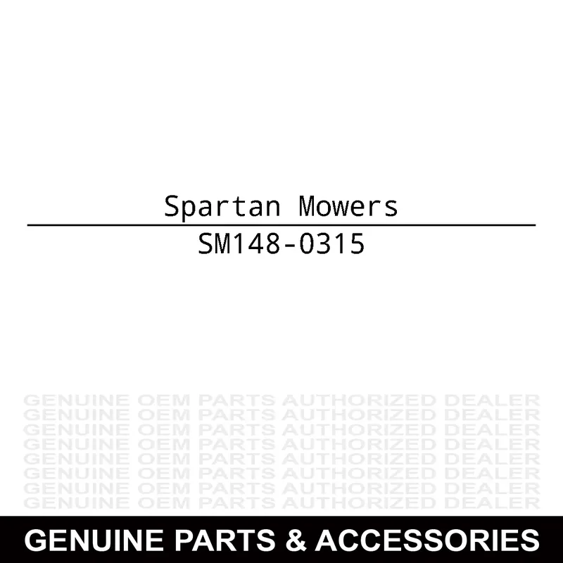 Spartan Mowers 148-0315 Left Hand Control Decal New Arrival