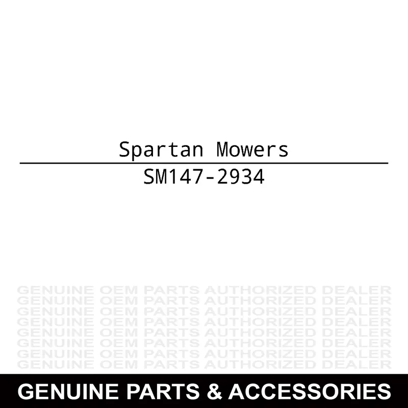 Spartan Mowers 147-2934 Fuel Pickup Fitting Affordable