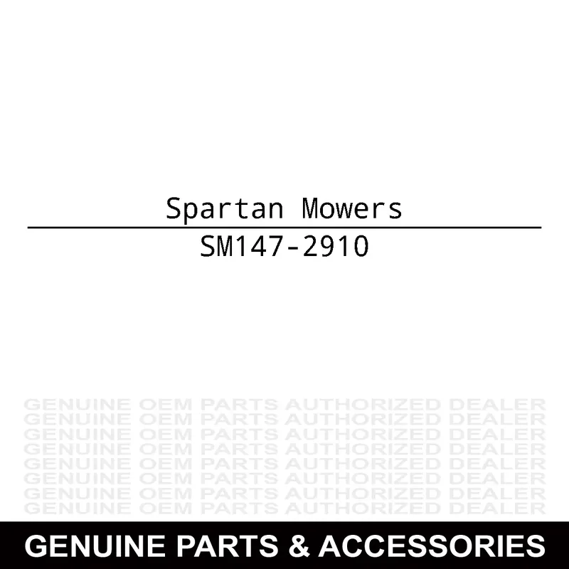 Spartan Mowers 147-2910 V-Belt Same Day Shipping