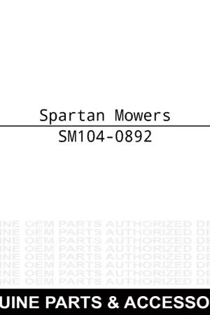 Spartan Mowers 104-0892 Rear Axle Spacer High Quality