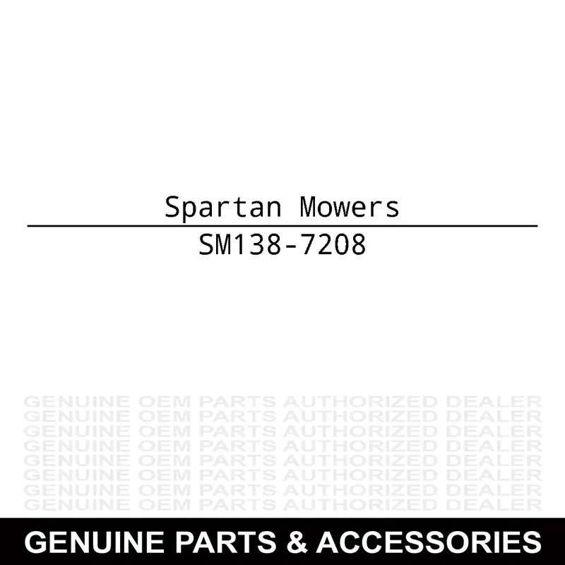 Spartan Mowers 138-7208 Seal Guard Weekend Sale