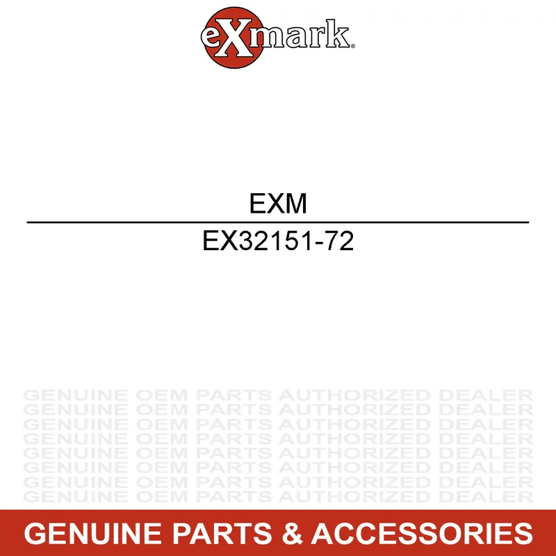 Exmark 32151-72 RING-RETAINING Limited Time