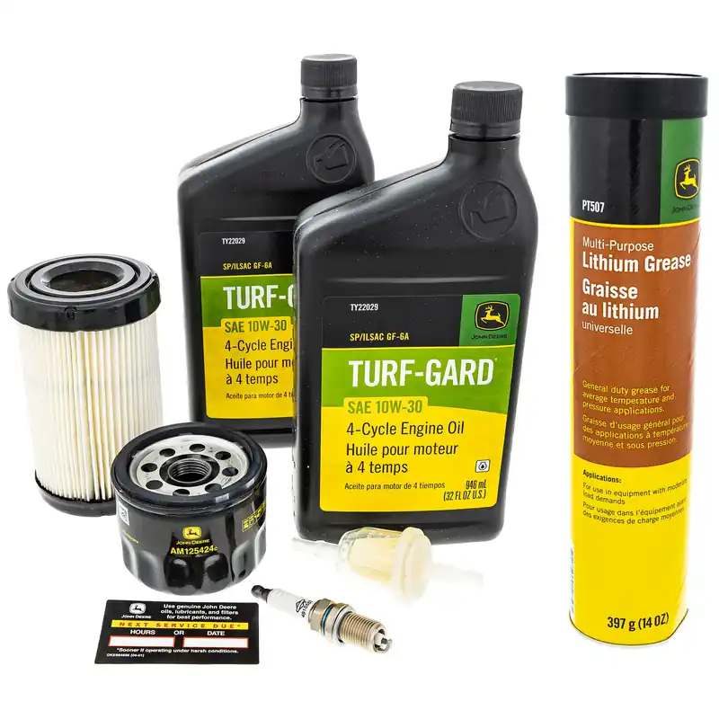 Crafted John Deere 1001626 Maintenance Kit w/ Grease