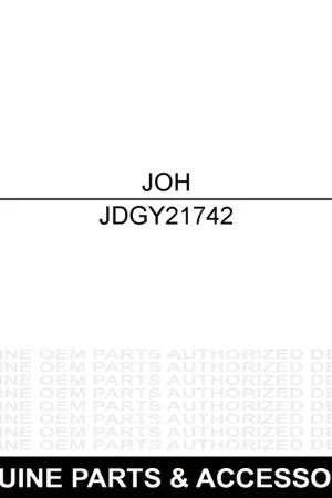 Crafted John Deere GY21742 Hood Kit