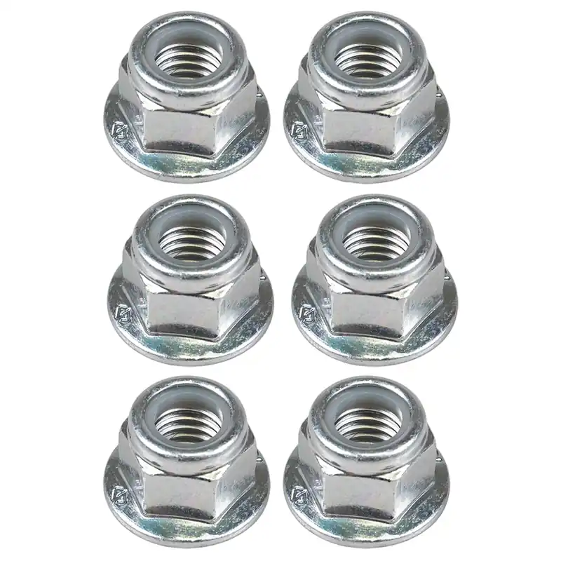 Authentic John Deere 14M7400 Lock Nut 10mm 6 Pack 6-Pack