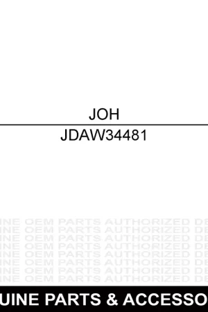 Brand New John Deere AW34481 Plug