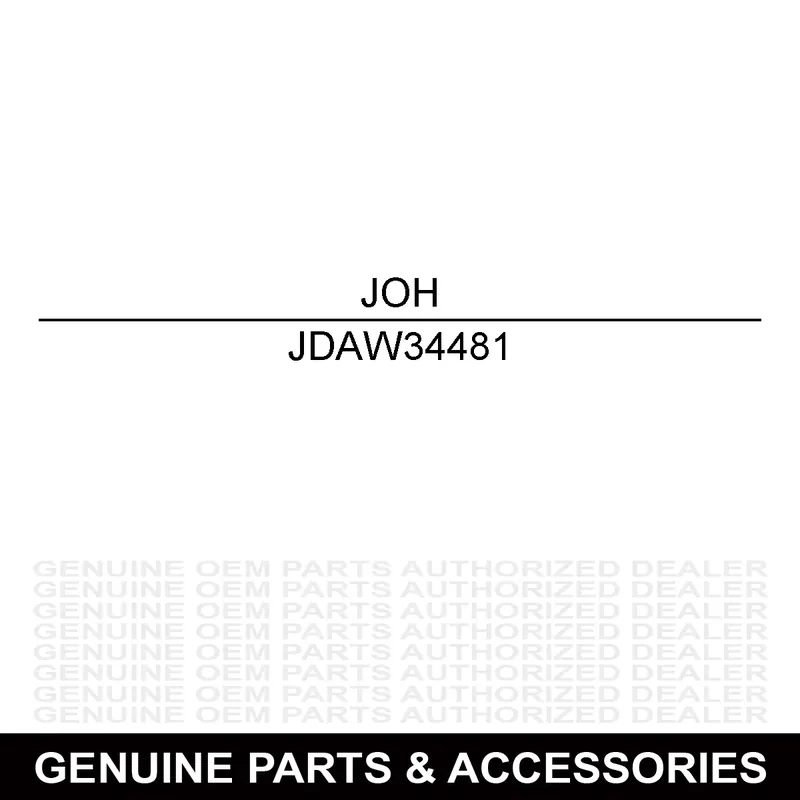 Brand New John Deere AW34481 Plug