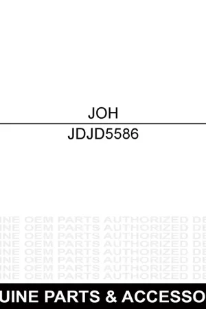 Cheap John Deere JD5586 Label