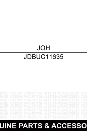Direct From Factory John Deere BUC11635 Grass Mulching Attachment