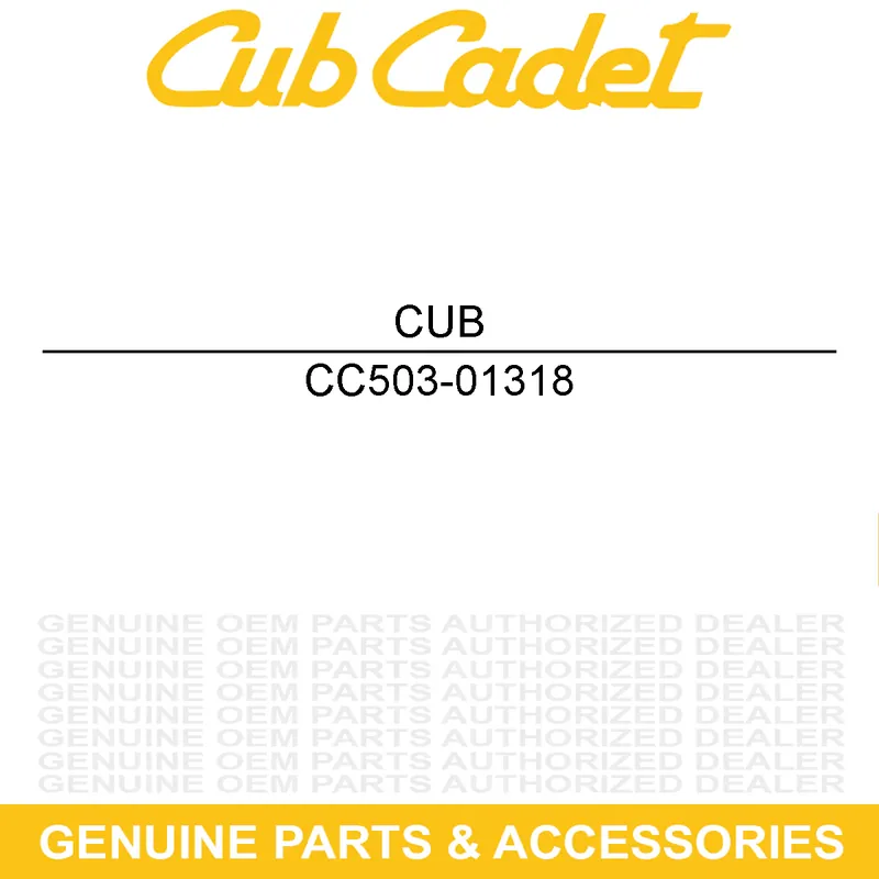 CUB CADET 503-01318 WASHER 12.3 X 20 X Shop Now