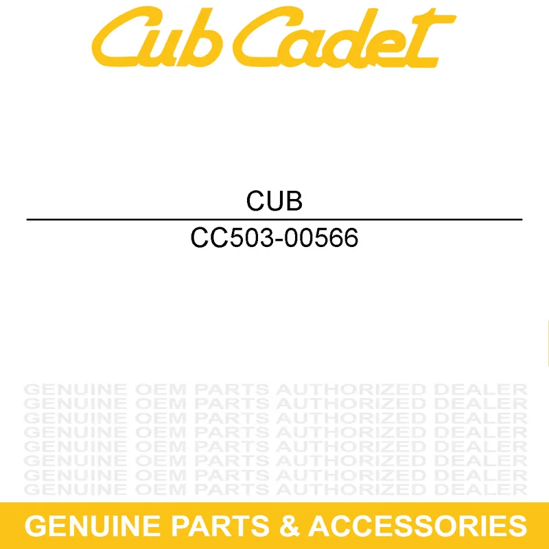 CUB CADET 503-00566 CURVED WASHER Trusted Brand