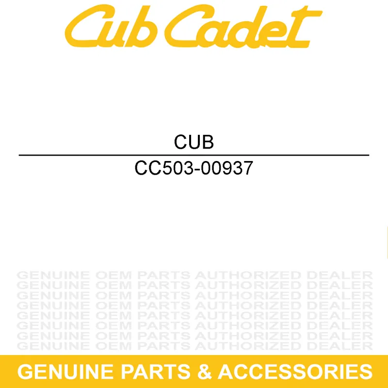 Hot Deal CUB CADET 503-00937 O-RING 32.7X3.1