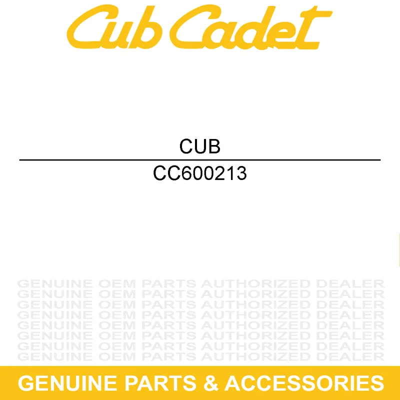 Price Cut CUB CADET 600213 KIT, FLEX FORKS
