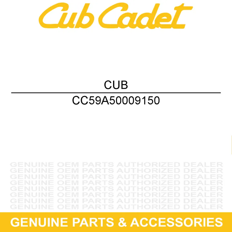CUB CADET 59A50009150 Two Wheel Sulky Today Only