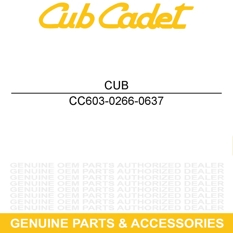 CUB CADET 603-0266-0637 Powder Black Snow Blade Pivot Assembly Top Pick