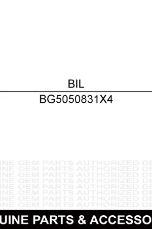 Professional Grade Billy Goat 5050831X4 Fuel Line