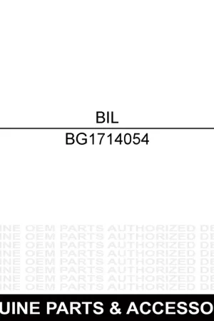 Billy Goat 1714054 Key Instant Buy