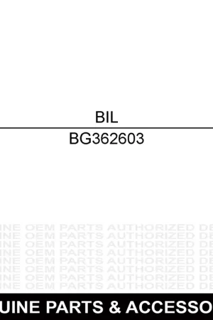 Authentic Billy Goat 362603 Tine Arm