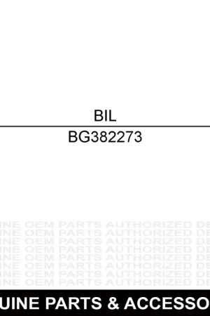Billy Goat 382273 BELT, V, 5L 61.82EL OHR ETH, AMD CD New Release