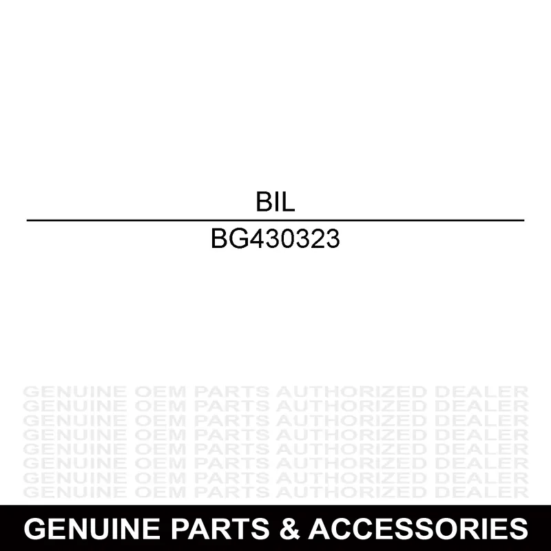Billy Goat 430323 BUSHING PIVOT BACK Final Sale