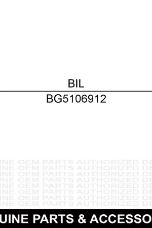 Billy Goat 5106912 BOLT, 5/16 X 1/2, SHLDR, SS Limited Offer